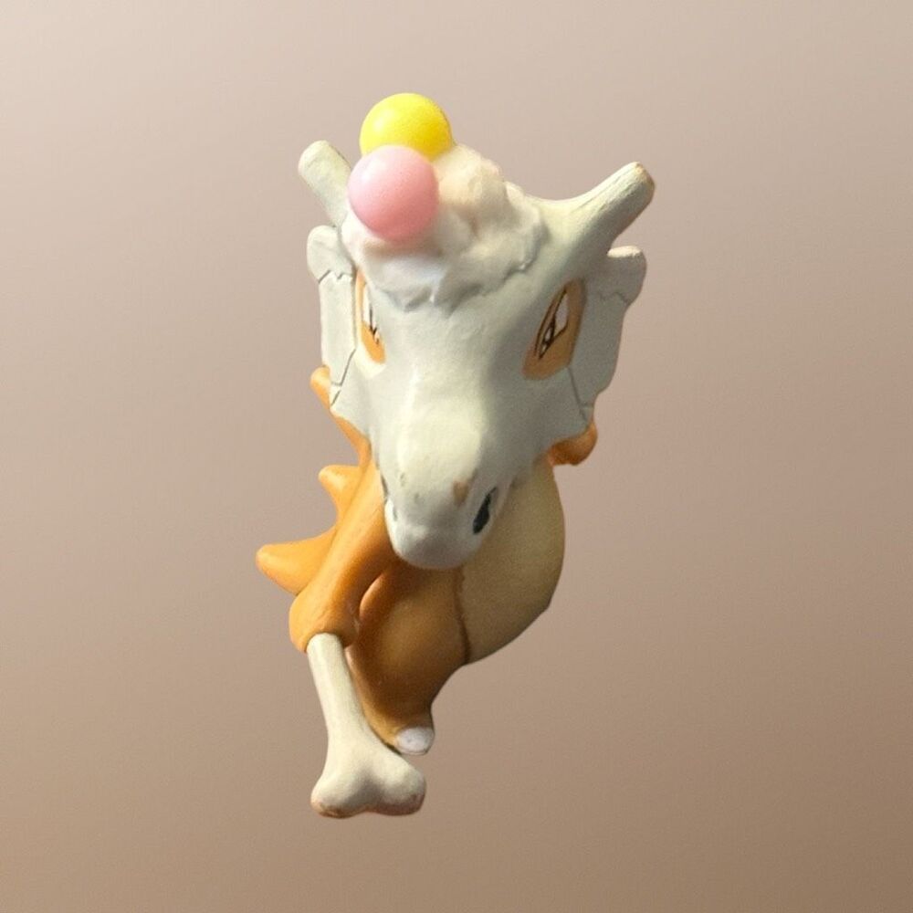 2019 WCT Pokémon Birthday Celebration Cubone Cake Topper Figure OOAK B10 - Picture 7 of 7
